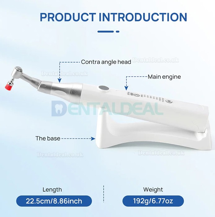 M3Pro Wireless Dental Prophy Handpieces 5 Speed Settings 360°Rotating
